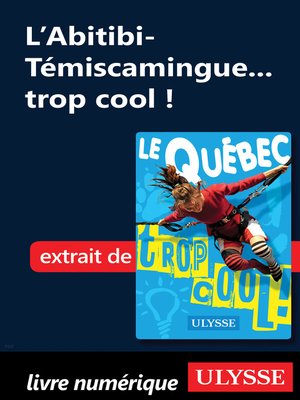 cover image of L'Abitibi-Témiscamingue... trop cool !